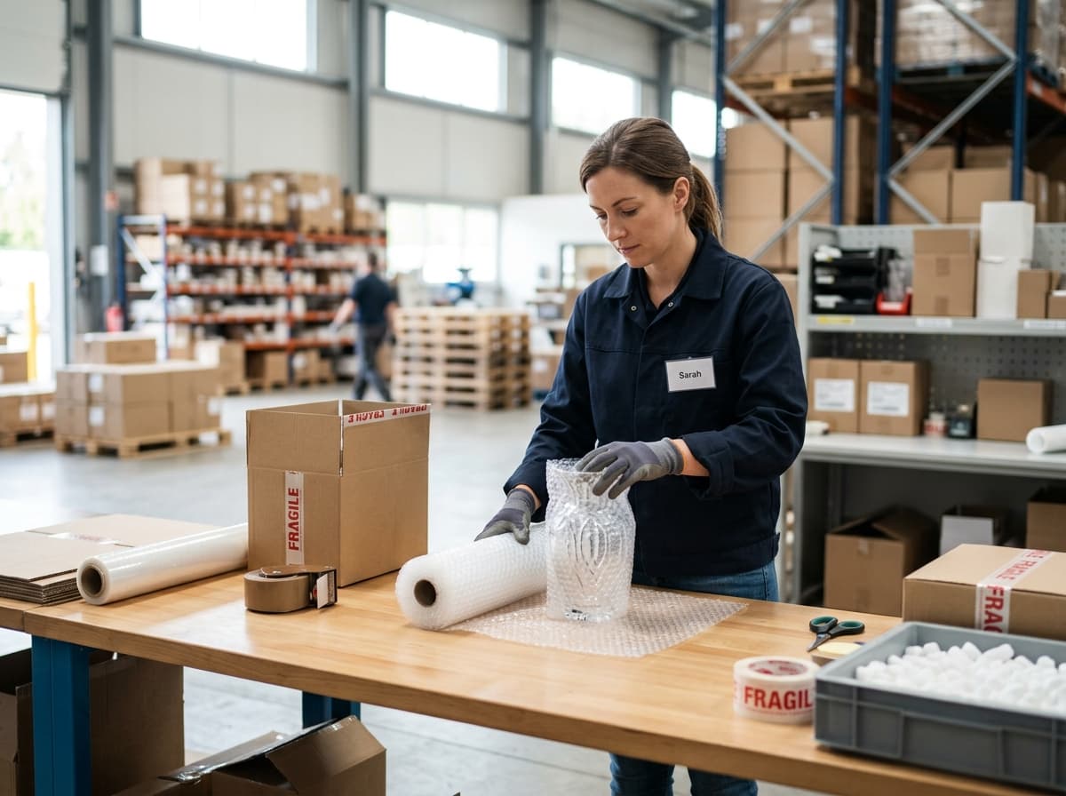 Safety packing of fragile items